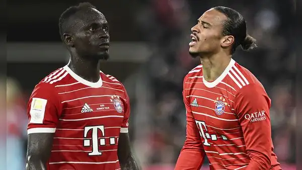 Sadio Mané golpeó a Leroy Sané tras goleada del City al Bayern en Champions, según diario alemán