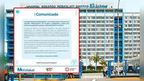 Enfermera víctima de violación grupal fallece tras estar 8 días hospitalizada