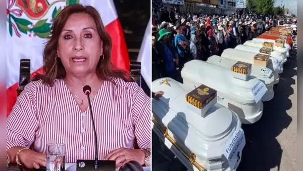 Dina Boluarte anunció apoyo económico para familiares de fallecidos y heridos en protestas de Puno