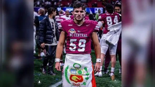 Joven peruano brilla en los EE. UU. y busca llegar a la NFL