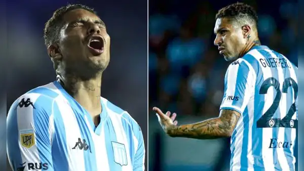 Prensa argentina colocó duro puntaje a Paolo Guerrero tras derrota de Racing
