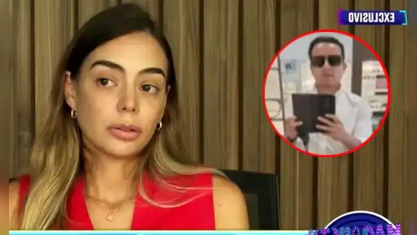 Camila Ganoza revela que Richard le enviaba fotos con el torso desnudo cuando ya estaba con Brunella