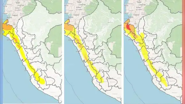 Senamhi: ¿en qué regiones del norte y sur continuarán las fuertes lluvias en los próximos días?