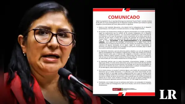 Katy Ugarte: “Nunca se han realizado descuentos a los salarios de los trabajadores de mi despacho”