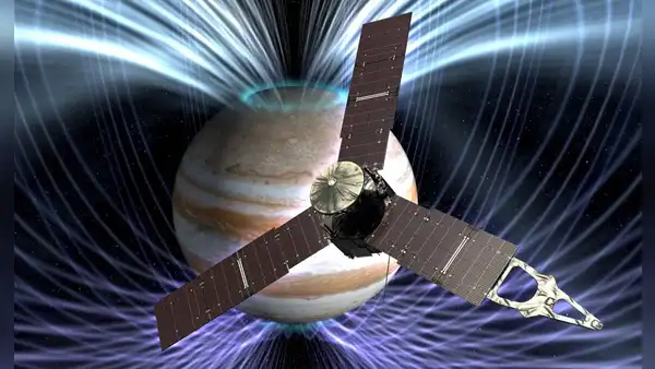 Así se oyen las señales de radio provenientes de Ganímedes, la luna más grande de Júpiter