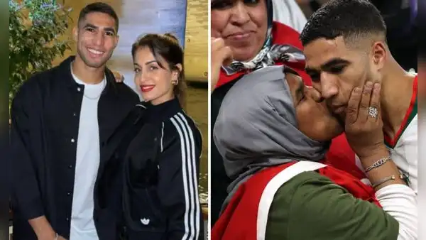 Hakimi puso sus bienes a nombre de su mamá: esposa pedía la mitad de la fortuna en divorcio