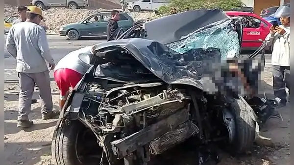 Conductor de auto pierde la vida tras chocar con un tráiler en la Panamericana Sur, en Ica