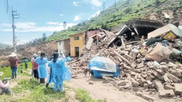 Huaral: Indeci declaró inhabitable el centro poblado tras deslizamientos