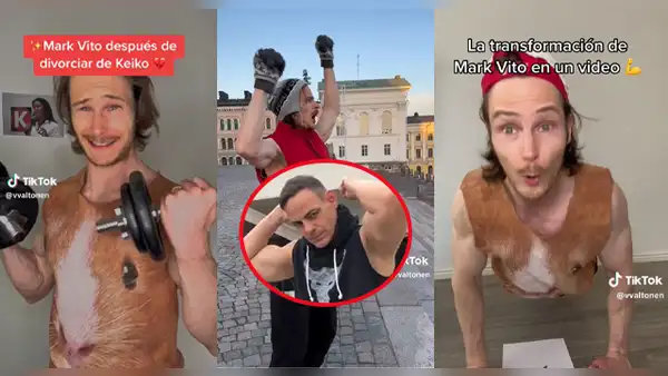 Extranjero recrea el cambio físico de Mark Vito y sorprende a usuarios: "Keikooooo"