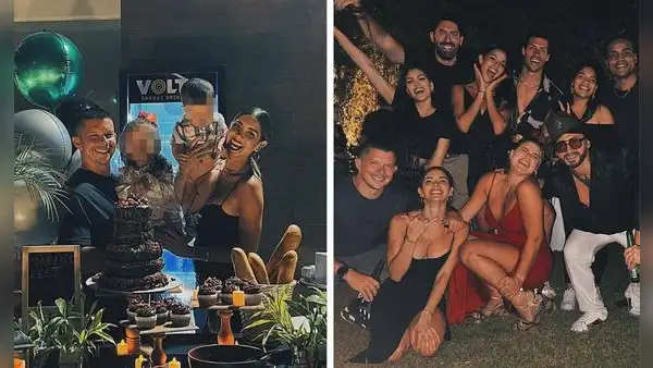 Mario Hart: 'excombatientes' se reunieron y bailaron temas del programa en el cumpleaños del piloto