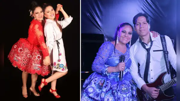 ¿A qué se dedican los 3 hijos de Dina Páucar y cómo apoyan a la cantante folclórica?