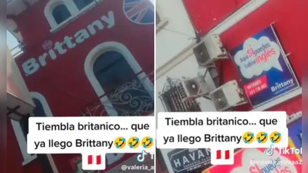 Lanzan escuela de inglés “Brittany” y usuarios reaccionan: “Tiembla, Británico”
