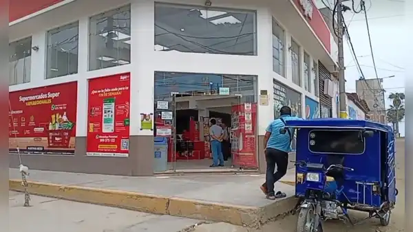 Delincuentes armados se roban S/30.000 en efectivo de supermercado en Chiclayo