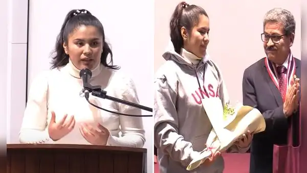 Adolescente obtuvo el puntaje más alto en proceso UNSA 2023: “No fue fácil, me caí 1.000 veces”