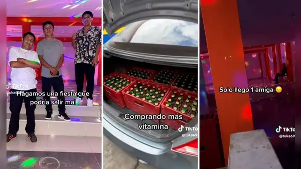 Jóvenes peruanos organizan gran fiesta, pero solo asiste una persona: "No me llegó la invitación"