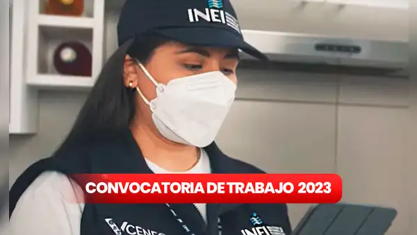 ¿Eres técnico o universitario? INEI requiere personal y ofrece sueldos desde S/2.000