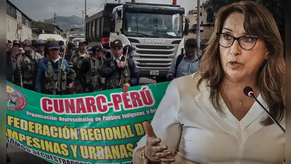Ronderos protestan por investigación a 18 dirigentes que marcharon contra Dina Boluarte en Cajamarca
