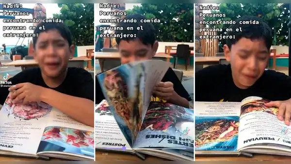 Niño se emociona al encontrar comida peruana en el extranjero: “Me ha pasado”
