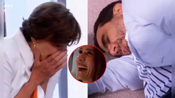 "AFHS": Diego Montalbán descubre que engañó a Francesca con Claudia Llanos y se desmaya