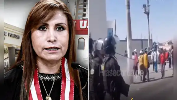 Ciudadanos tiraron piedras y rechazaron presencia de la fiscal de la Nación en Moquegua y Tacna