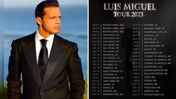 Luis Miguel anuncia gira de conciertos en Latinoamérica, pero excluye a Perú