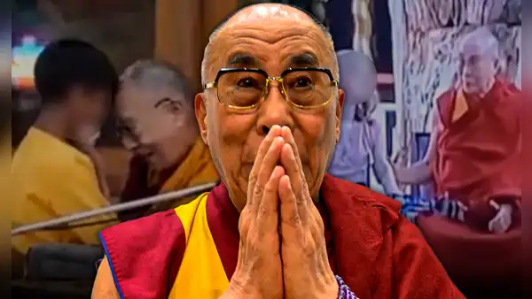 Dalái lama genera indignación tras la difusión de nuevo video tocando a niña