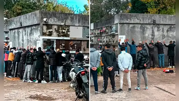 Presuntos ladrones son arrestados en cementerio mientras visitaban a su amigo muerto