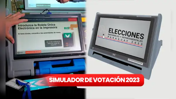 Simulador de votación: practica tu voto con los candidatos reales por las Elecciones Paraguay 2023