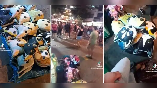 Peruano vende cojines en forma de animalitos en Gamarra y se hace viral en TikTok: “Quiero uno”