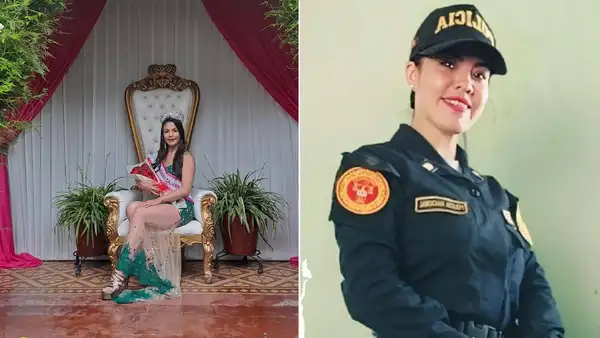 Por primera vez coronan a mujer policía como Señora Cajamarca