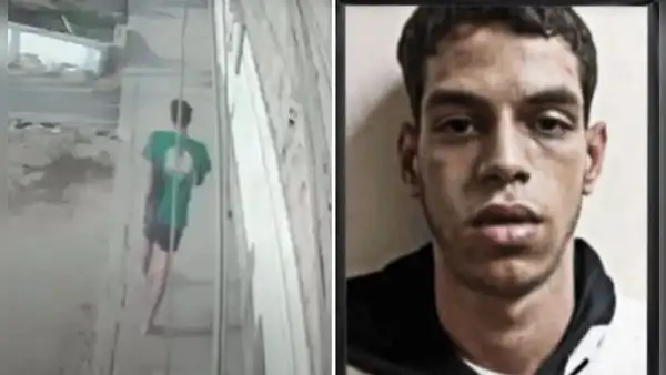 'Maldito Cris' fue captado escapando del búnker de Lurín antes de que ingresara la Policía