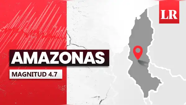 Sismo de 4.7 se sintió en Amazonas hoy, según IGP