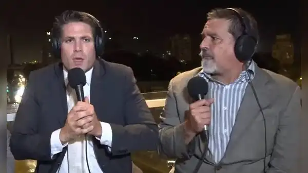 Gonzalo Núñez discute con Paco Bazán y abandona programa tras defender a Alianza de la mala racha