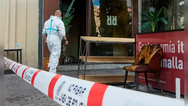 Pizza flambeada en restaurante causa incendio que deja 2 muertos y una docena de heridos