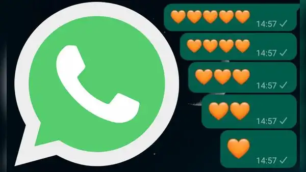 WhatsApp: ¿qué significa el corazón naranja y por qué algunos creen que es un símbolo sexual?
