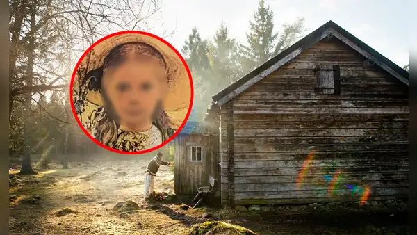 Familia alquila una cabaña y halla un cuadro antiguo con un rostro idéntico al de su hijo