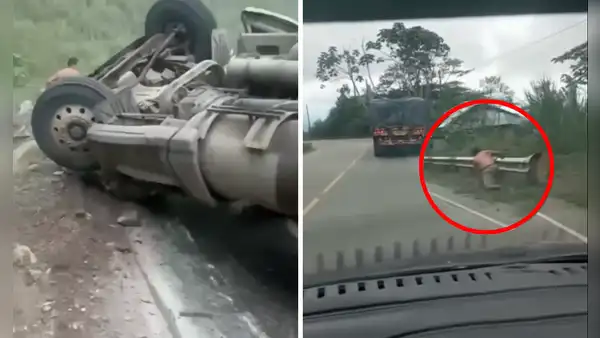 "No era su hora": conductor salva de morir luego de que se le vaciaran los frenos en Ucayali