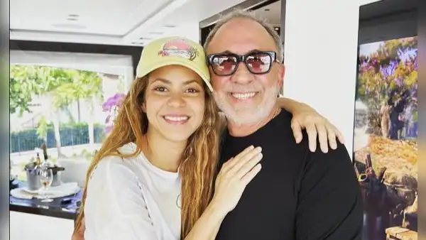 "¡Reencontrándome con la familia!": Shakira se reúne con su exproductor Emilio Estefan