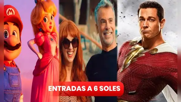 Entradas a 6 soles: ¿qué películas podrás VER en el CINE durante la oferta del 24 al 26 de abril?