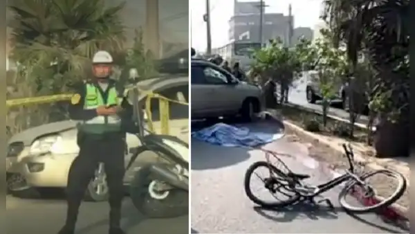 Ciclista fallece tras ser atropellado por una camioneta en la carretera Central