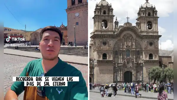 "Se vienen los días de sol eterno": tiktoker advierte que ya se avecinan fuertes días soleados en Cusco
