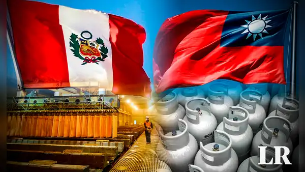 Cobre y gas natural lideran exportaciones entre Perú y Taiwán con más de US$200 millones