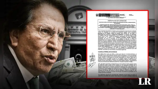 Alejandro Toledo: ¿cuánto gastó el Estado en asesoría legal para extraditarlo al Perú?