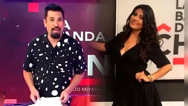 Aldo Miyashiro sabía que reportera de "La banda del Chino" salía con cantante casado, según chats