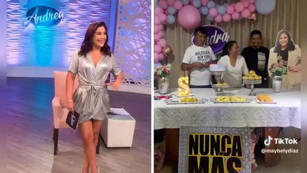 Andrea Llosa a usuaria que festejó su cumpleaños con temáticas de sus programas: “La próxima invítenme”