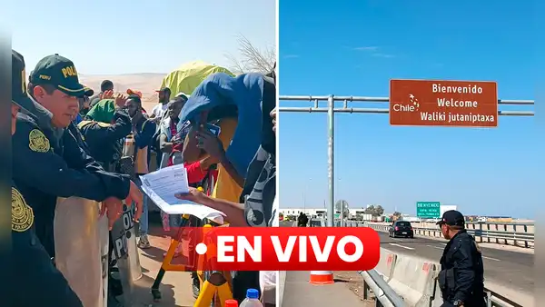 Crisis migratoria Perú-Chile EN VIVO: policías y ciudadanos extranjeros se enfrentaron en frontera