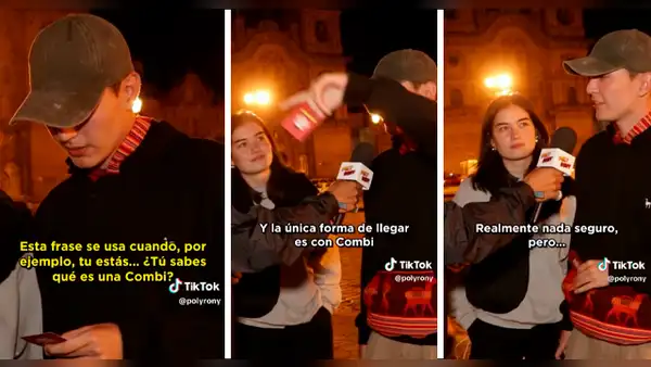 Alemán en Perú deja en shock a usuarios calificando servicio de las combis: "Realmente nada seguro"