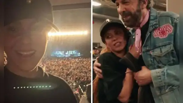 Shakira disfruta de concierto de Juan Luis Guerra como una fan más: "Qué suerte y qué lujo"