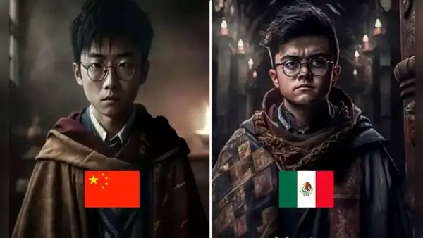 ¿Fan de Harry Potter? IA revela cómo luciría si fuera interpretado por actores de diversos países