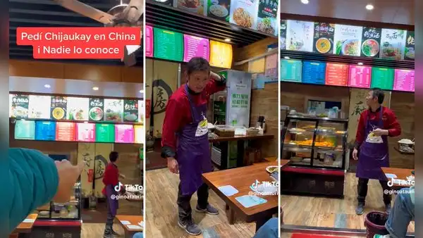 Peruano va a China, pide chijaukay y cocinero queda confundido: "Nos estafaron los chifas"